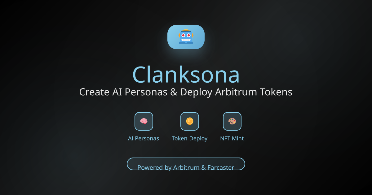 Clanksona - Farcaster Mini Apps